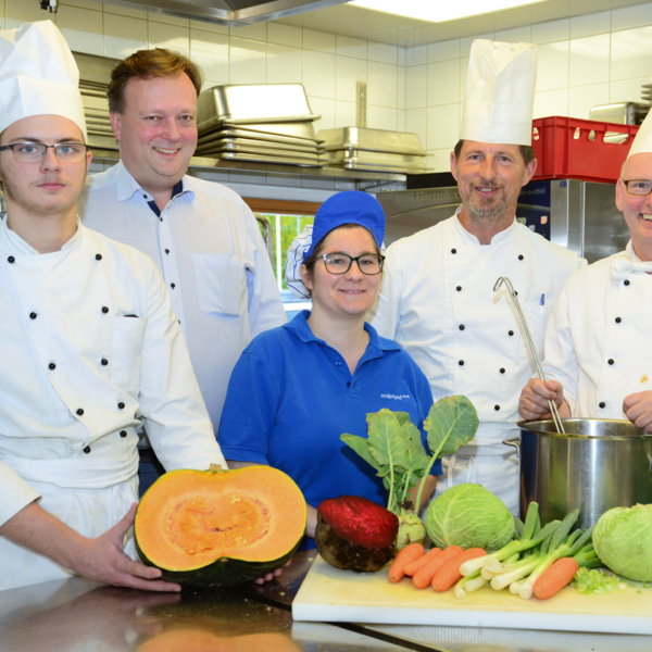 Das Küchenteam vom Vorderlandhus | Foto: Werner Micheli
