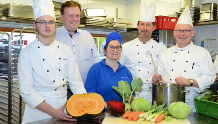 Das Küchenteam Vom Vorderlandhus | Foto: Werner Micheli