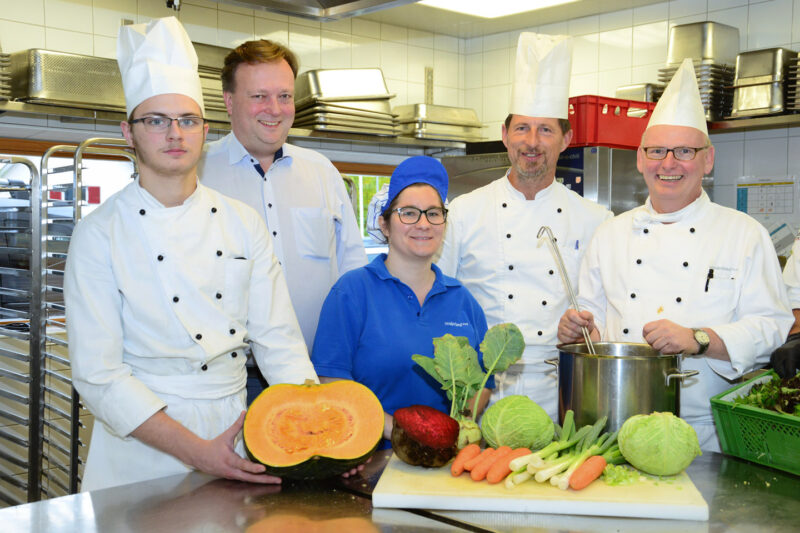 Das Küchenteam Vom Vorderlandhus | Foto: Werner Micheli