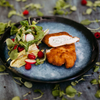 Ländle Alpschwein Cordon Bleu Mit Kräuter-Frischkäsefüllung