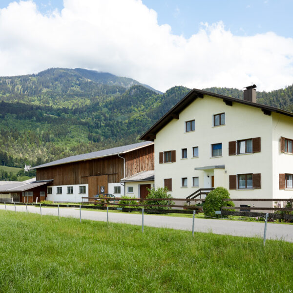 Der Hof von Michael und Marlies Fritsche in Ludesch