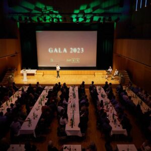 Vortrag über Energiewirtschaft Mit Publikum – Prof. Dr.-Ing Markus Preissinger Ländle Gala 2023 – Foto Christoph Pallinger