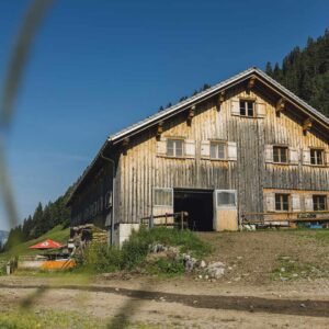 Alpe Weissenbach – Alphütte Von Außen (Foto: Manuelpaul.com)