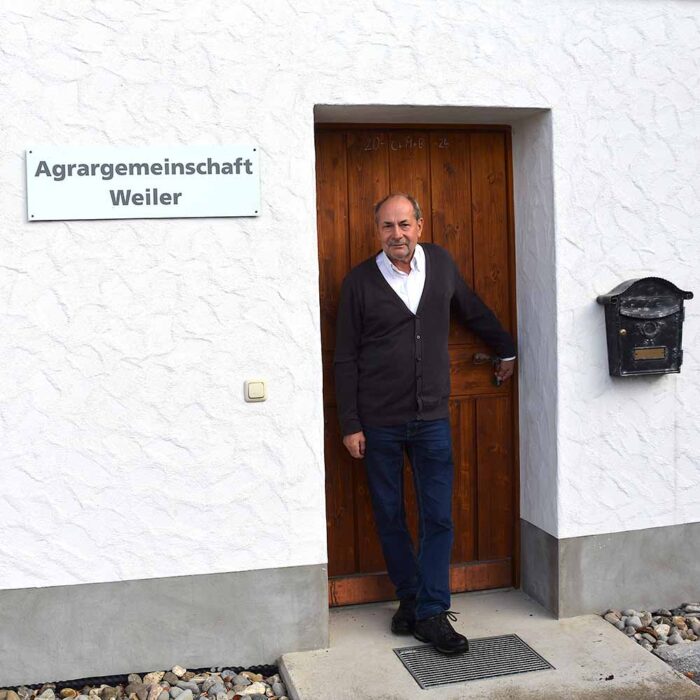 Friedrich Morscher - Obmann der Agrargemeinschaft Weiler (Foto: Dietmar Hofer)