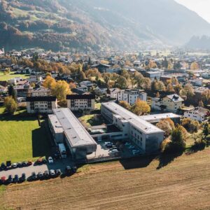 Pflegeheim St. Josef – Luftaufnahme Des Pflegeheims In Schruns – Foto Manuelpaul.com