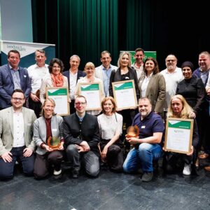 Vorarlberg Am Teller Auszeichnung 2025 – Gruppenbild Gold-Sieger © Land Vorarlberg | Bernd Hofmeister