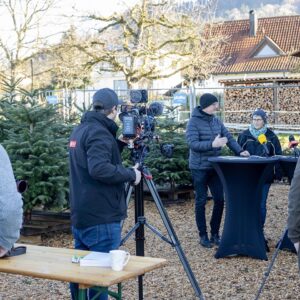 Ländle Christbaum PK 2025: Viele Pressevertreter Sind Der Einladung Zur PK Gefolgt (Foto: LQM)