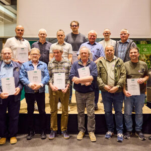 Die Sortensieger In Den Kategorien Brände Und Liköre. (Foto: Christoph Pallinger)