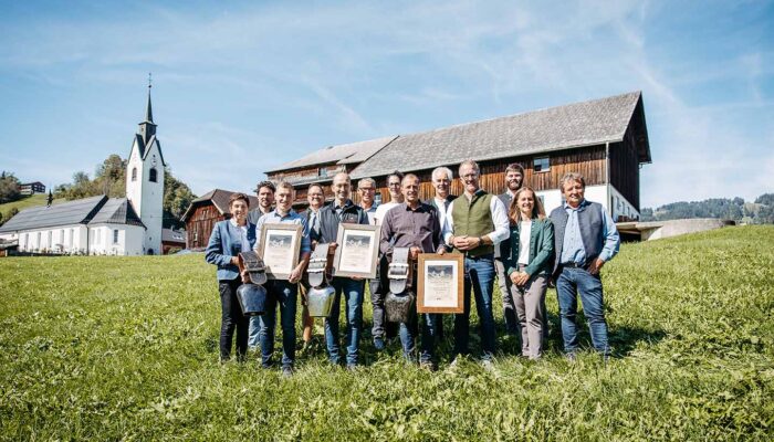 Gruppenfoto - Käseprämierung Schwarzenberg 2026 Foto ©Kristina Becker