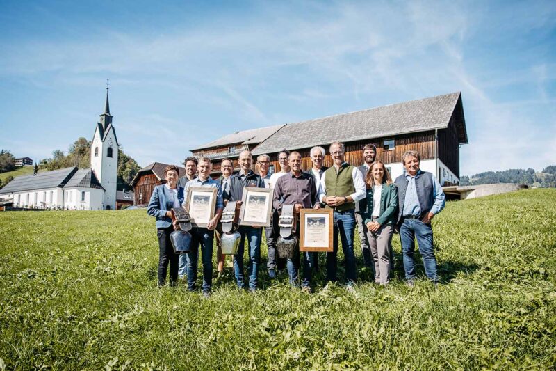Gruppenfoto - Käseprämierung Schwarzenberg 2026 Foto ©Kristina Becker