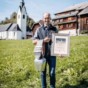Hubert Metzler, Sennerei Andelsbuch – Käseprämierung Schwarzenberg 2026 ©Kristina Becker